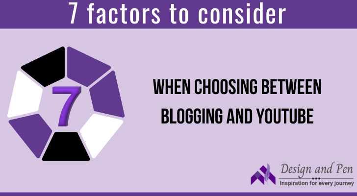 choosing between blogging and youtube