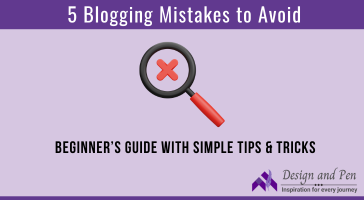blogging mistakes to avoid
