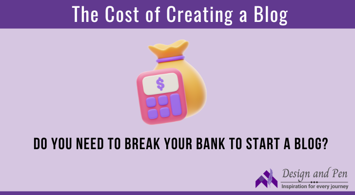 cost of creating a blog